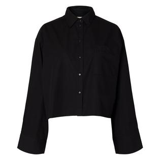 Selected Chemise courte Astha &agrave; coupe carr&eacute;e pour femmes
