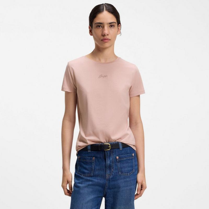 BOSS T-shirt brod&eacute; Elove pour femmes