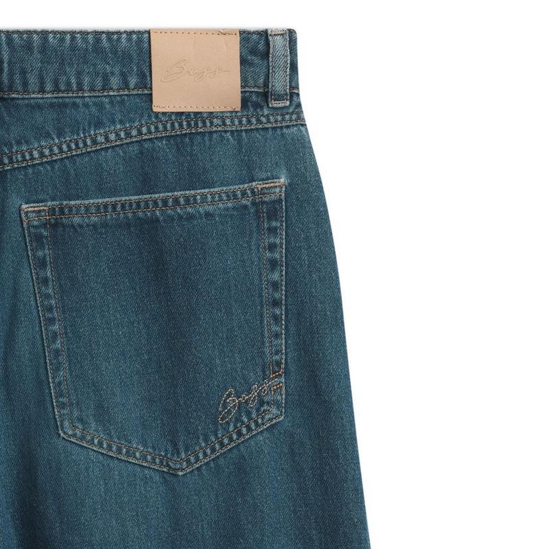 BOSS Jean court C_Diana &agrave; taille haute pour femmes