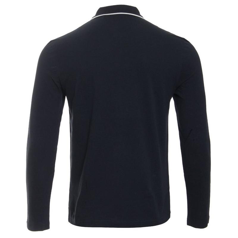 BOSS Polo &agrave; manches longues Passerford pour hommes