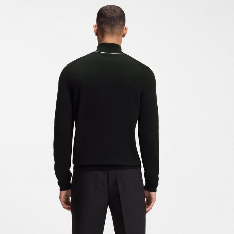 BOSS Men's Ever Quarter-Zip Sweater