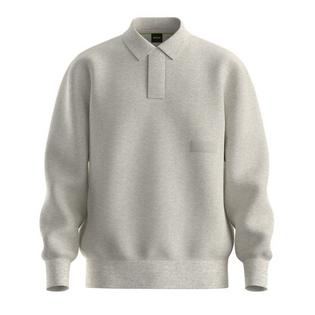 BOSS Men's SW Placket Polo Sweatshirt