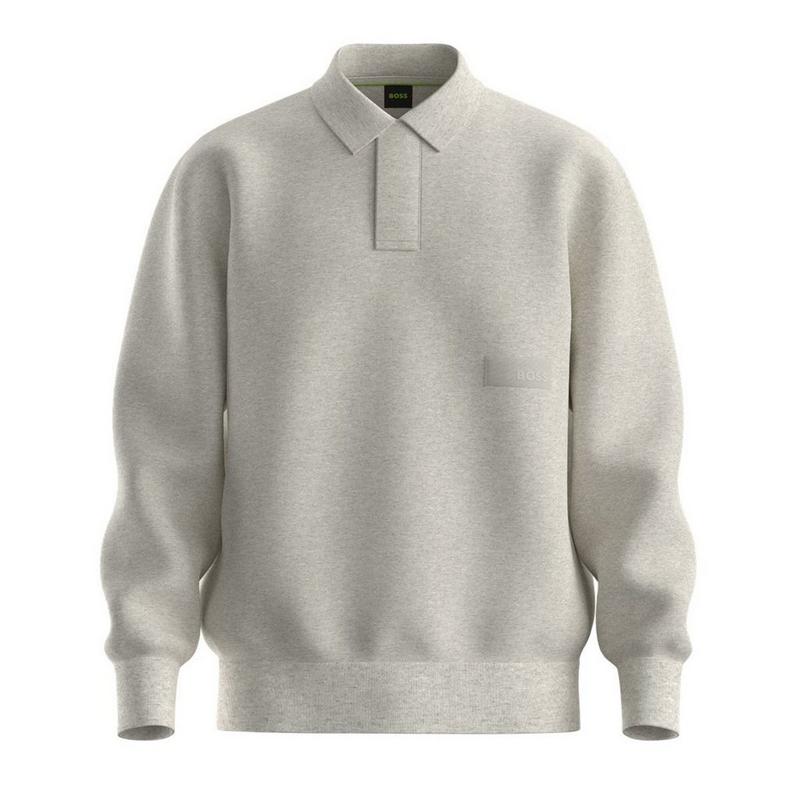 BOSS Chandail polo SW Placket pour hommes