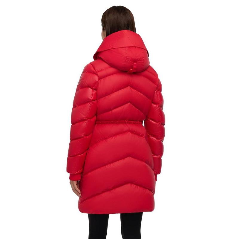Pajar Manteau matelass&eacute; mi-long Saturn pour femmes