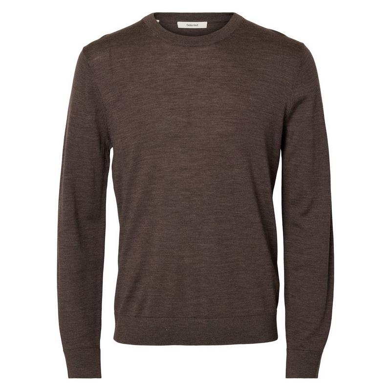 Selected Men's Merino Wool Knit Pullover Sweater