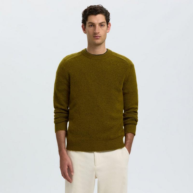 Selected Men's Rai Knit Crew Neck Sweater
