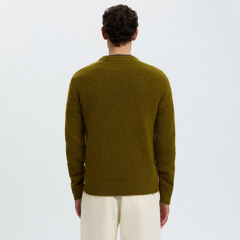 Selected Men's Rai Knit Crew Neck Sweater