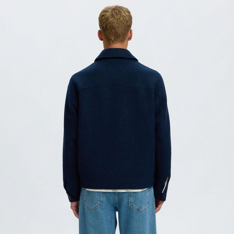 Selected Men's Jakob Wool-Blend Jacket