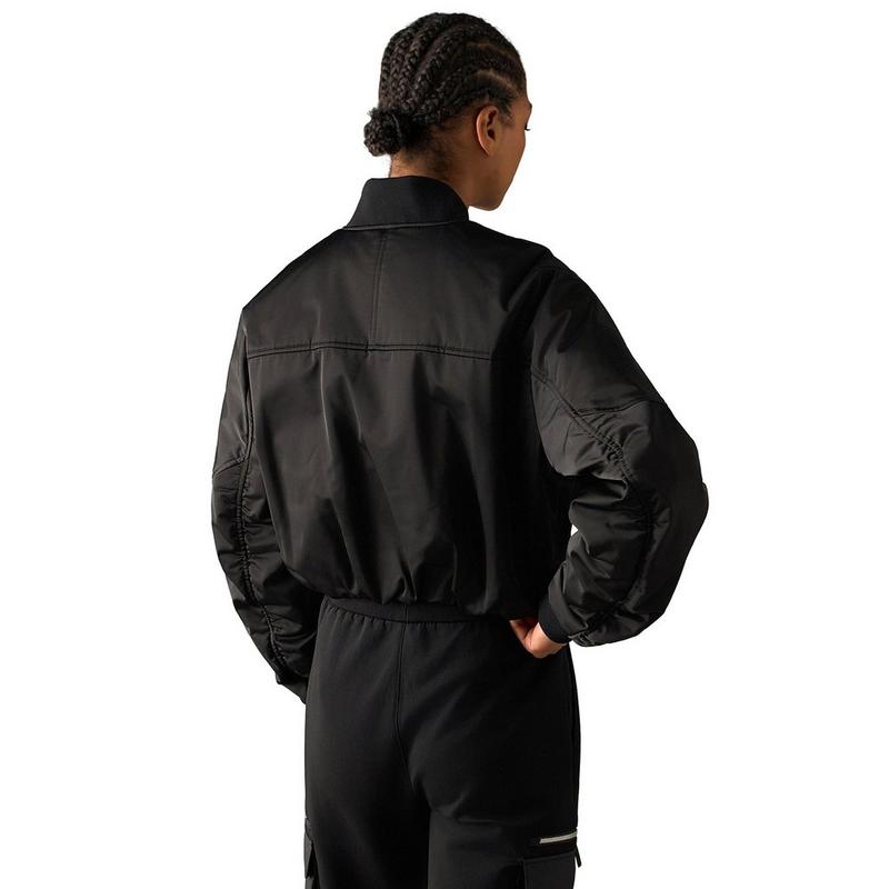 Moose Knuckles Women's Drift Satin Bomber Jacket