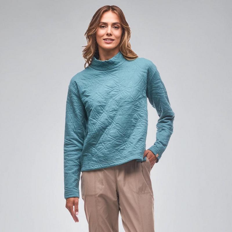 Indyeva Women's Brano Mock Neck Sweater