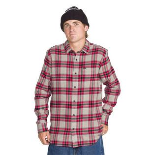 Volcom Chemise &agrave; manches longues &agrave; carreaux Caden pour hommes