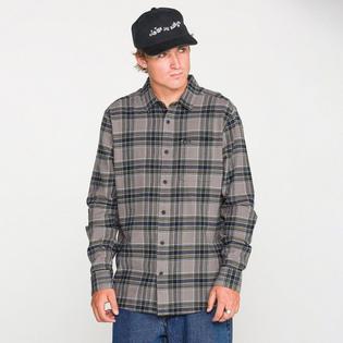 Volcom Chemise &agrave; manches longues &agrave; carreaux Caden pour hommes