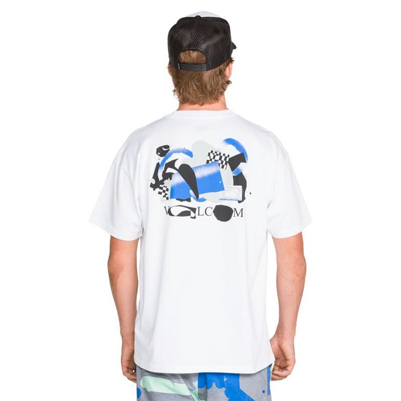 Volcom Men's Antonio Carrau Featured Artist Head Check T-Shirt