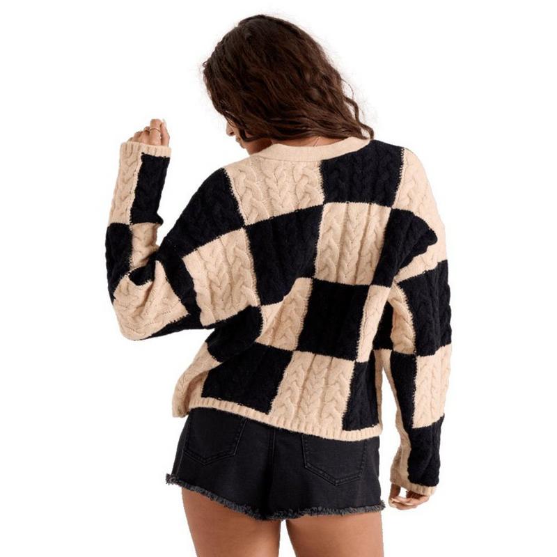 Volcom Women's Check You Sweater