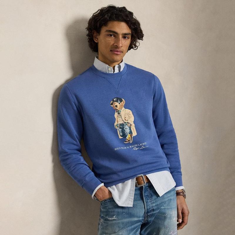 Polo Ralph Lauren Chandail en molleton Polo Bear pour hommes