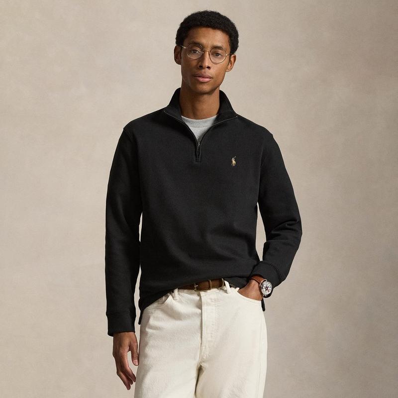 Polo Ralph Lauren Men's Estate-Rib Quarter-Zip Pullover Sweatshirt
