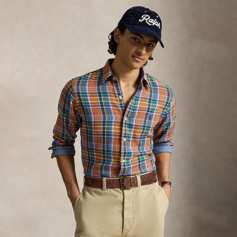 Polo Ralph Lauren Men's Classic Fit Plaid Double-Faced Shirt
