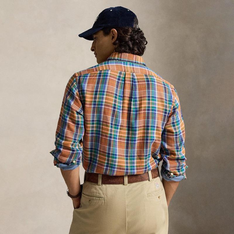Polo Ralph Lauren Men's Classic Fit Plaid Double-Faced Shirt