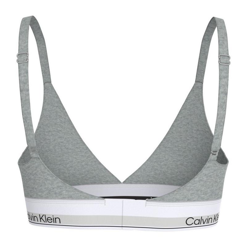 Calvin Klein Soutien-gorge triangle l&eacute;g&egrave;rement doubl&eacute; Icon en coton modal pour femmes