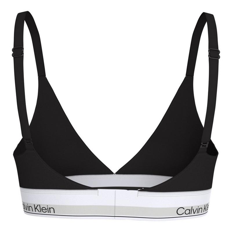 Calvin Klein Soutien-gorge triangle l&eacute;g&egrave;rement doubl&eacute; Icon en coton modal pour femmes