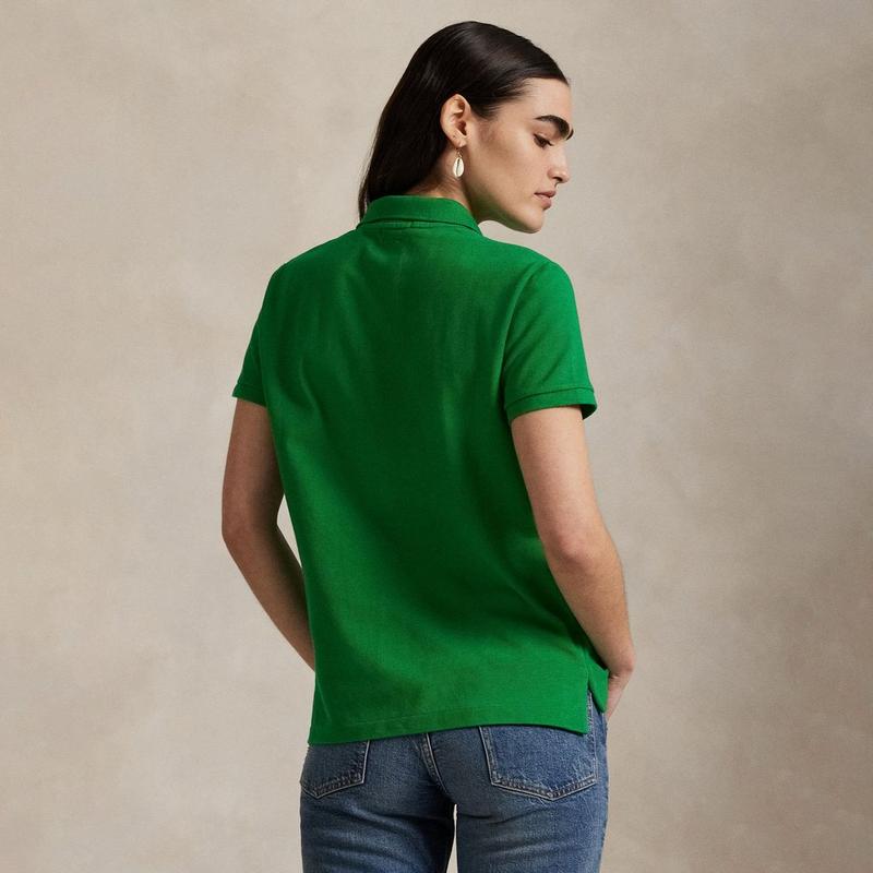 Polo Ralph Lauren Polo en maille The Iconic &agrave; coupe classique pour femmes