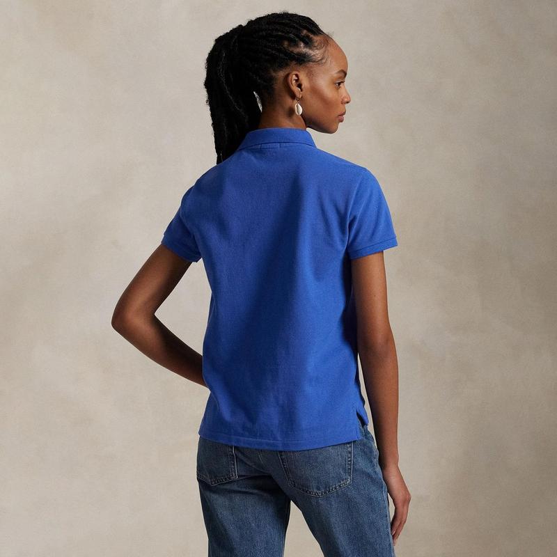 Polo Ralph Lauren Polo en maille The Iconic &agrave; coupe classique pour femmes