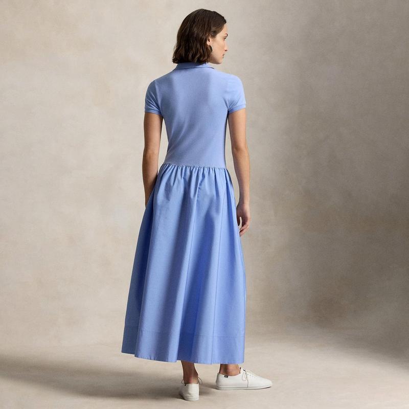 Polo Ralph Lauren Women's Hybrid Mesh Polo-Bodice Dress