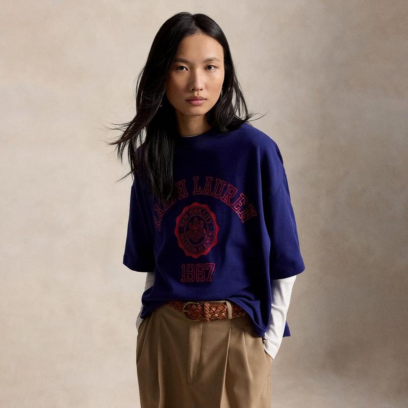 Polo Ralph Lauren Women's Crest Cotton Jersey T-Shirt