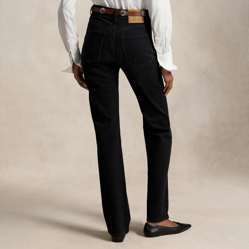 Polo Ralph Lauren Women's High Rise Straight Leg Jean