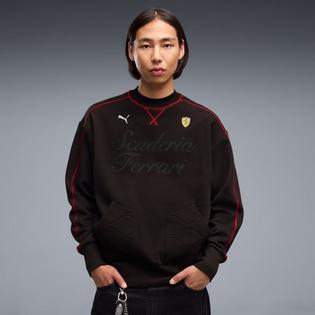 Puma Men's Scuderia Ferrari T7 Premium Crew Sweatshirt
