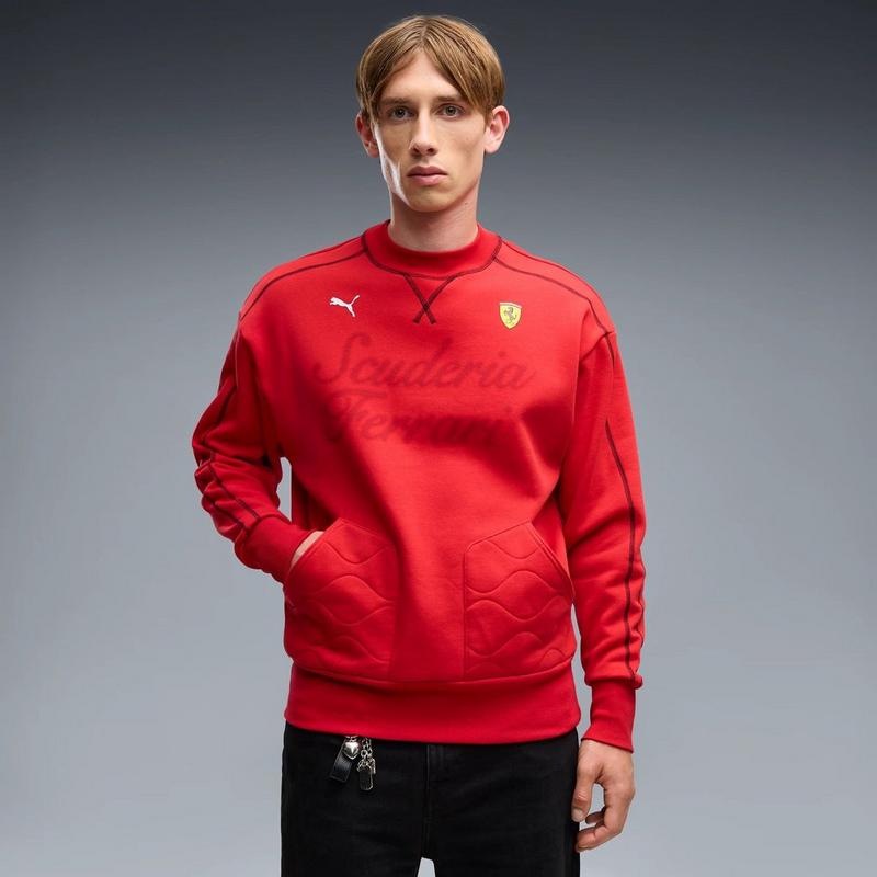 Puma Chandail Scuderia Ferrari T7 Premium pour hommes