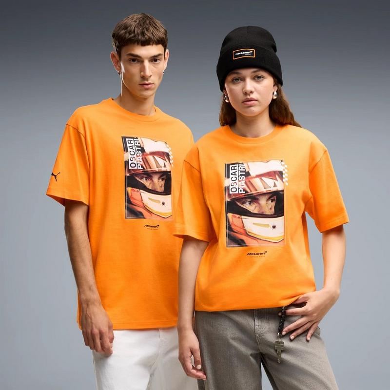 Puma T-shirt McLaren Racing Oscar Piastri Driver pour hommes