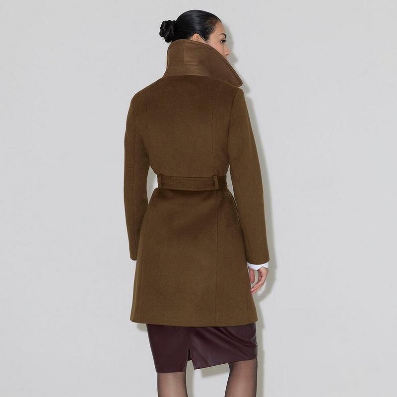Soia & Kyo Women's Fabianne Wool Trench Coat