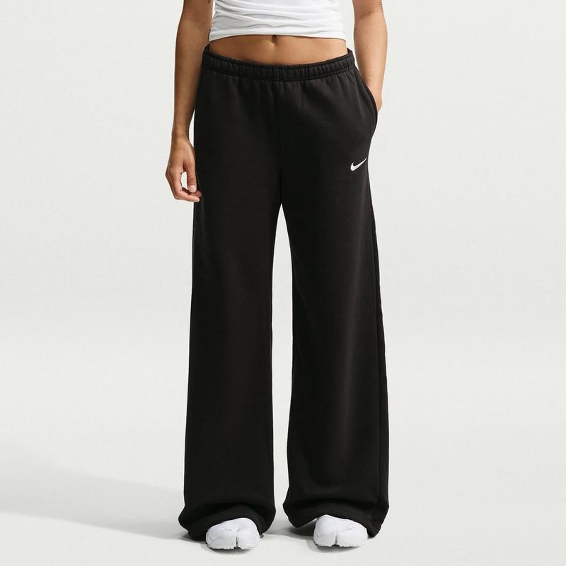 Nike Pantalon &agrave; jambe large en molleton Studio pour femmes