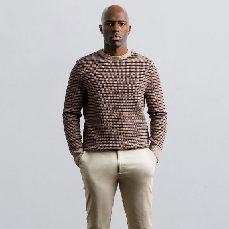 Champlain Men's Broken Stripe Sweater
