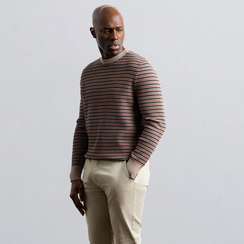 Champlain Men's Broken Stripe Sweater