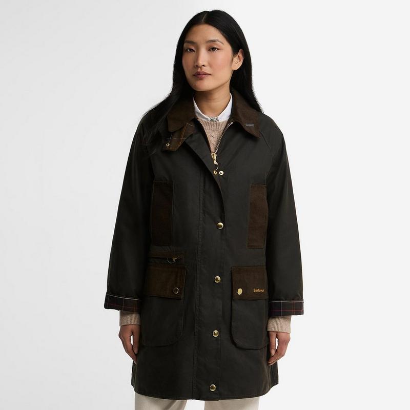Barbour Women's Icons Modern Beaufort Waxed Jacket