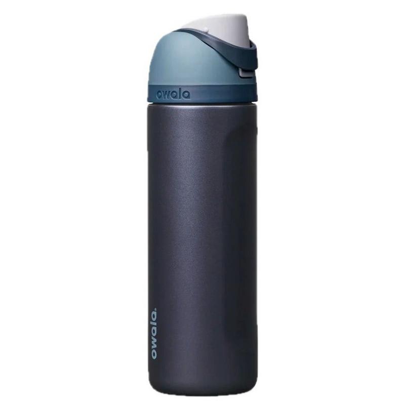 Owala FreeSip Water Bottle (24 oz - Blue Steel)