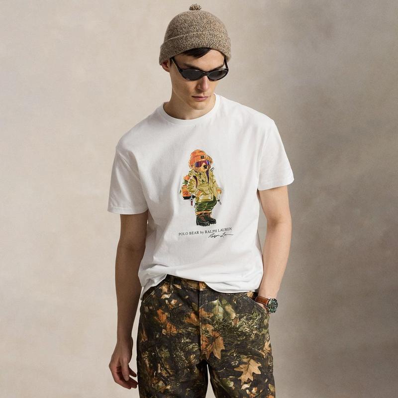 Polo Ralph Lauren Men's Classic Fit Polo Bear Jersey T-Shirt