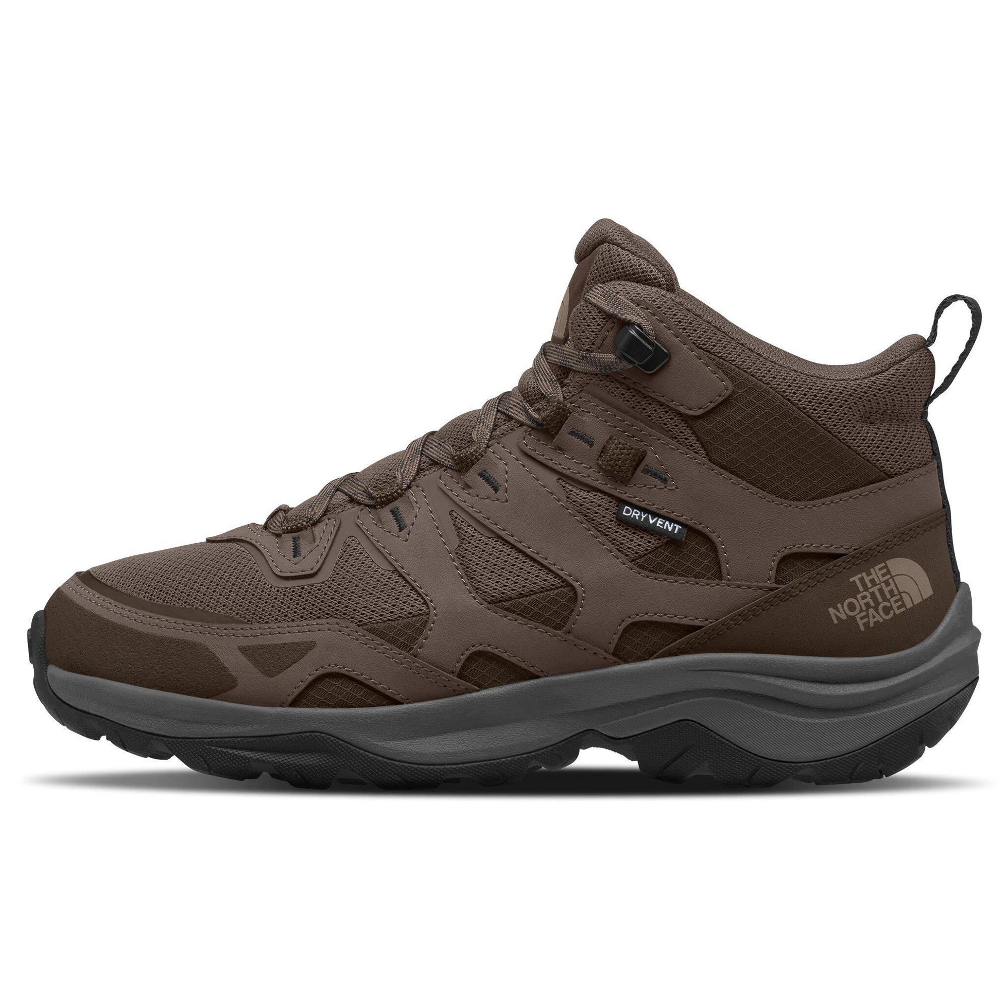 The North Face | Men's Hedgehog 3 Mid Waterproof Hiking Boots, Smokey Brown Demitasse, Size 9.5
