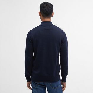 Barbour Chandail en coton &agrave; demi-glissi&egrave;re pour hommes