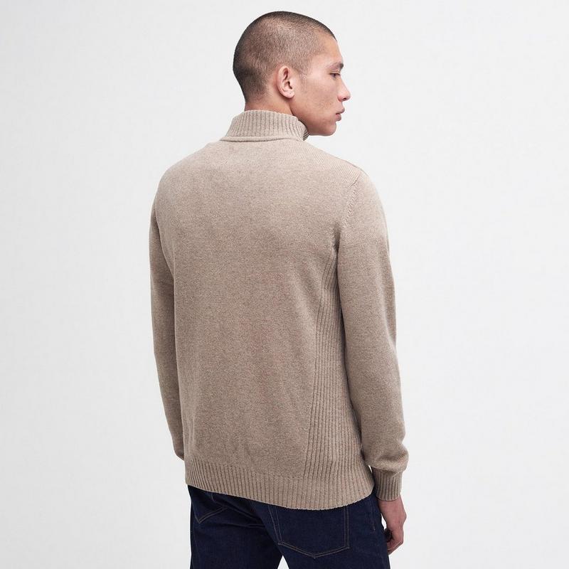 Barbour Men's Nelson Essential Quarter-Zip Sweater