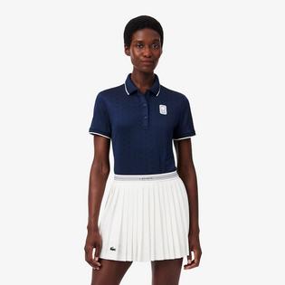Lacoste Women's Tennis Heritage Ultra Dry Stretch Polo