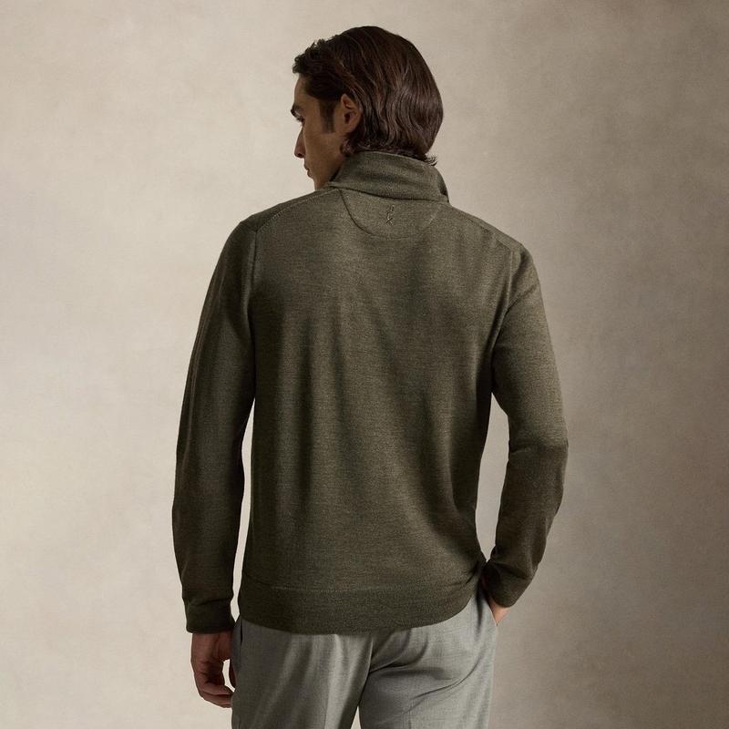 RLX Men's Wool Quarter-Zip Sweater