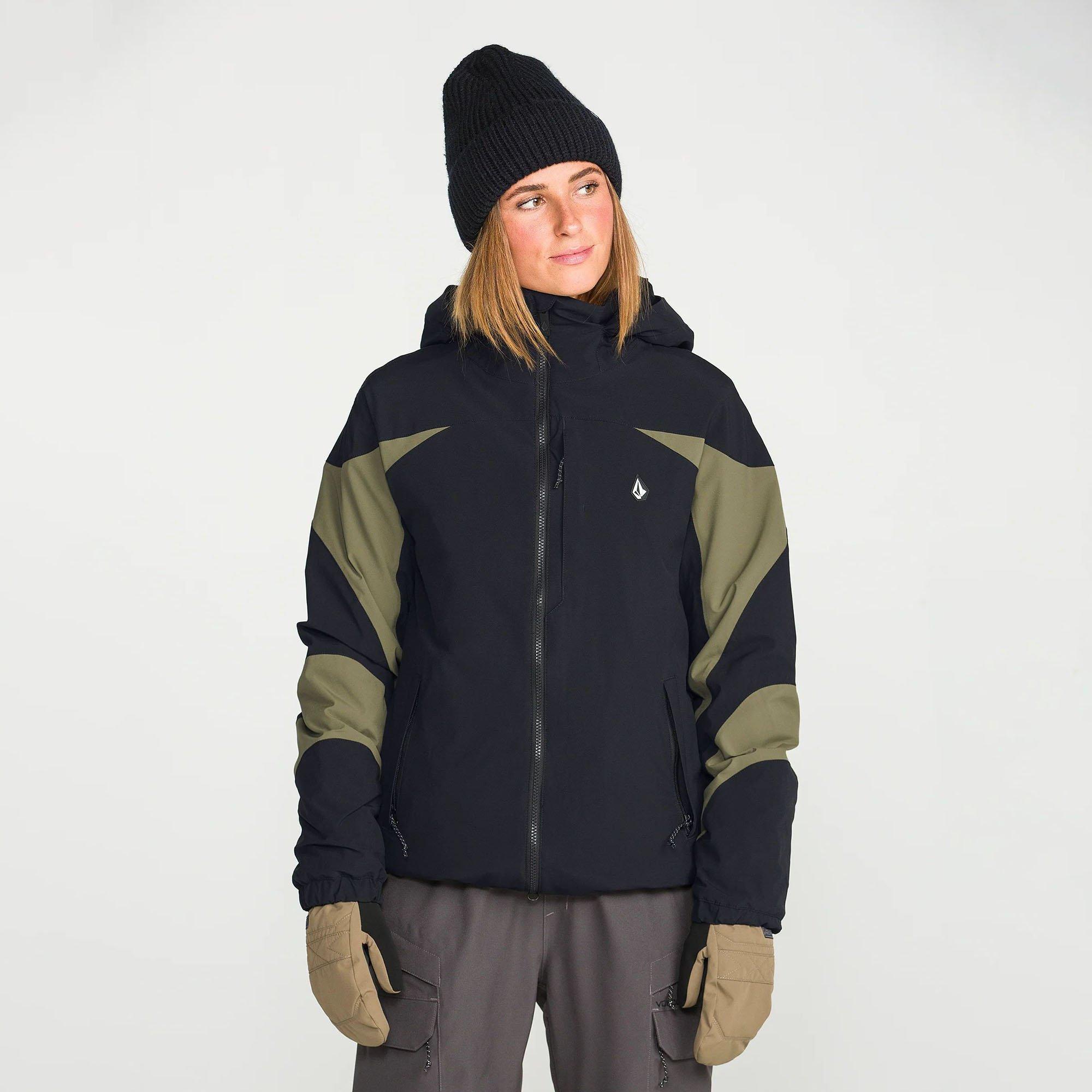 Volcom | Women's Shelter 3D Stretch Jacket, Black, Size Medium
