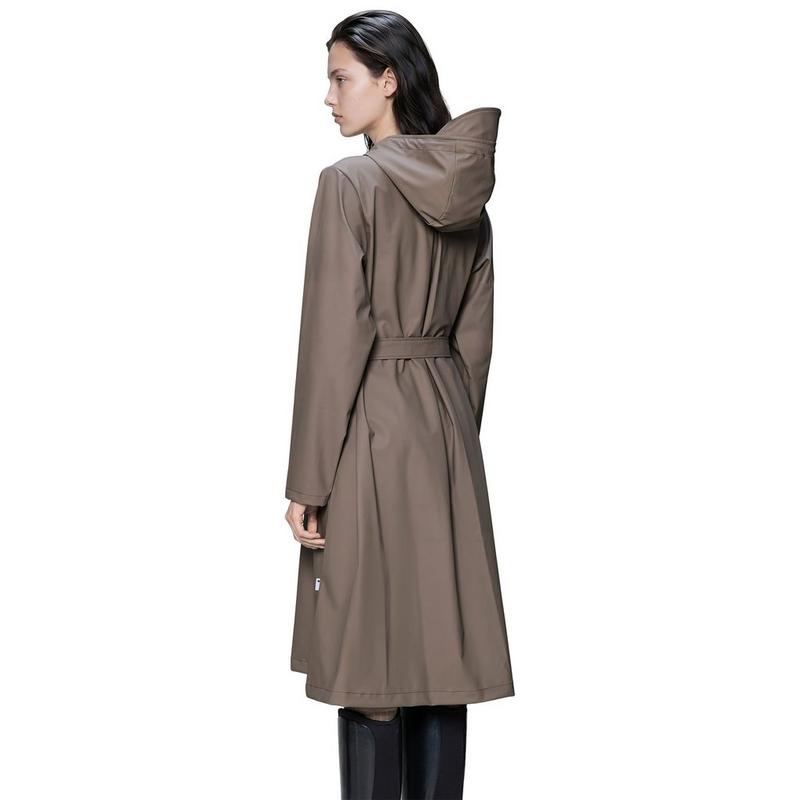 RAINS Women's A-Line Longer W Jacket