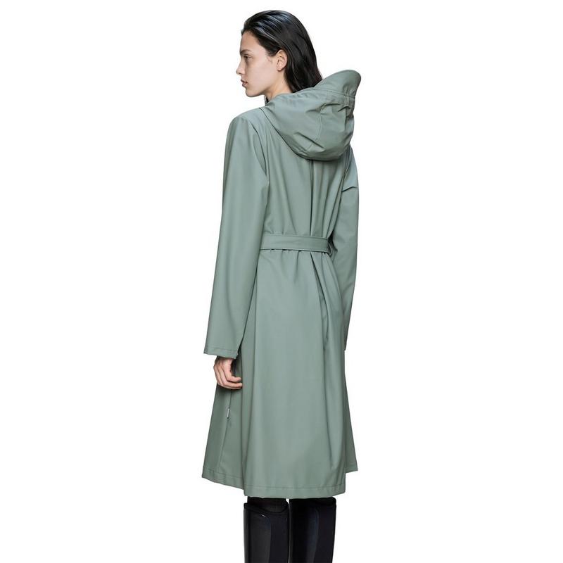 RAINS Women's A-Line Longer W Jacket