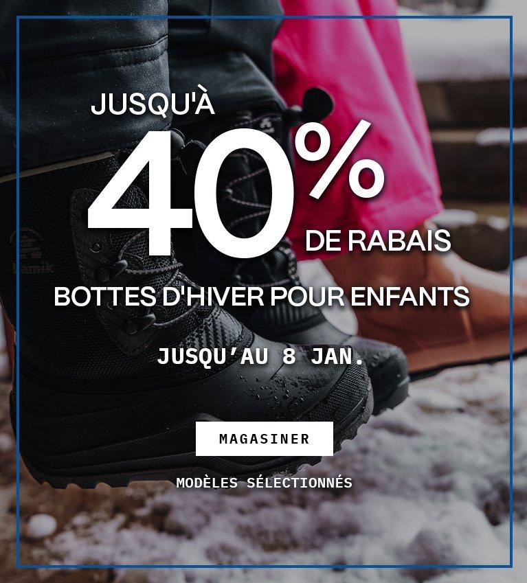 Up to 40% Off Kids' Winter Boots