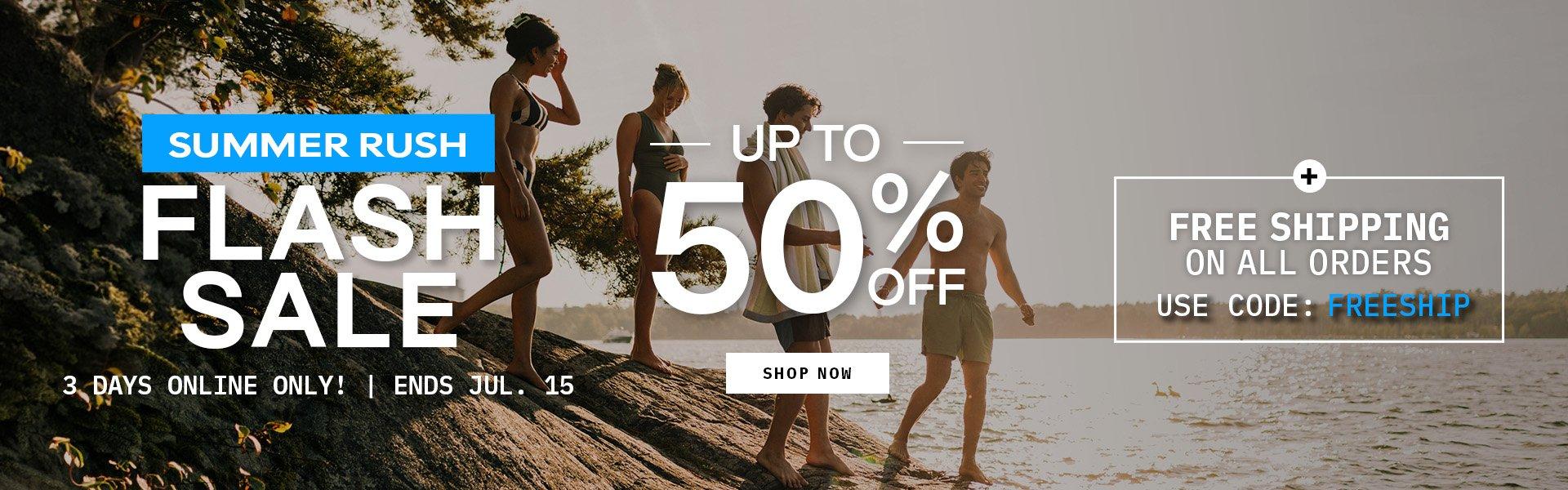 Summer Rush Flash Sale