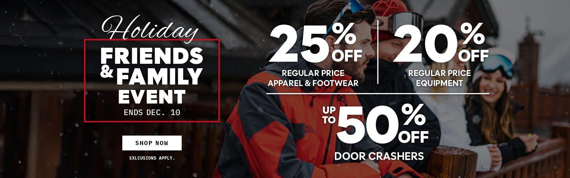 Holiday Friends & Family